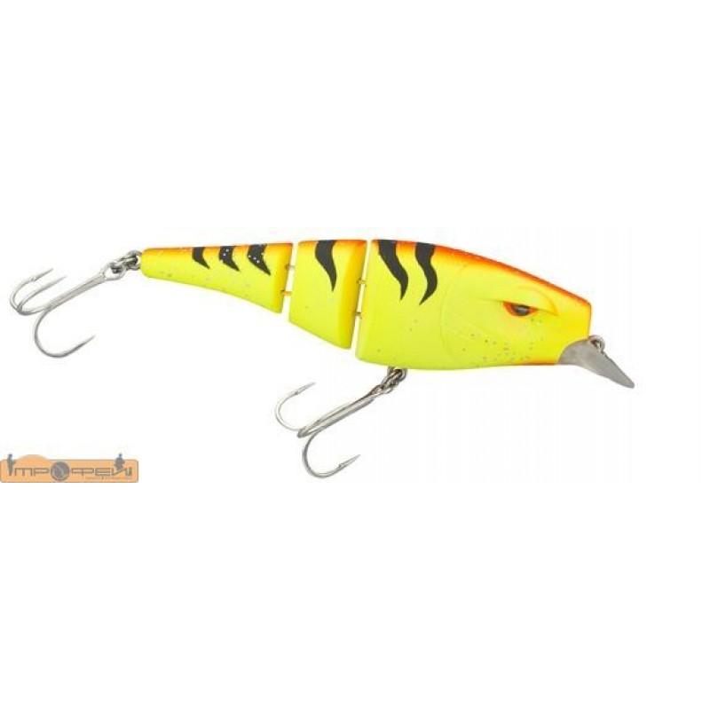 Воблер SPRO PikeFighter Triple Jointed MW145/Tiger Flash Воблер SPRO PikeFighter Triple Jointed MW145/Tiger Flash